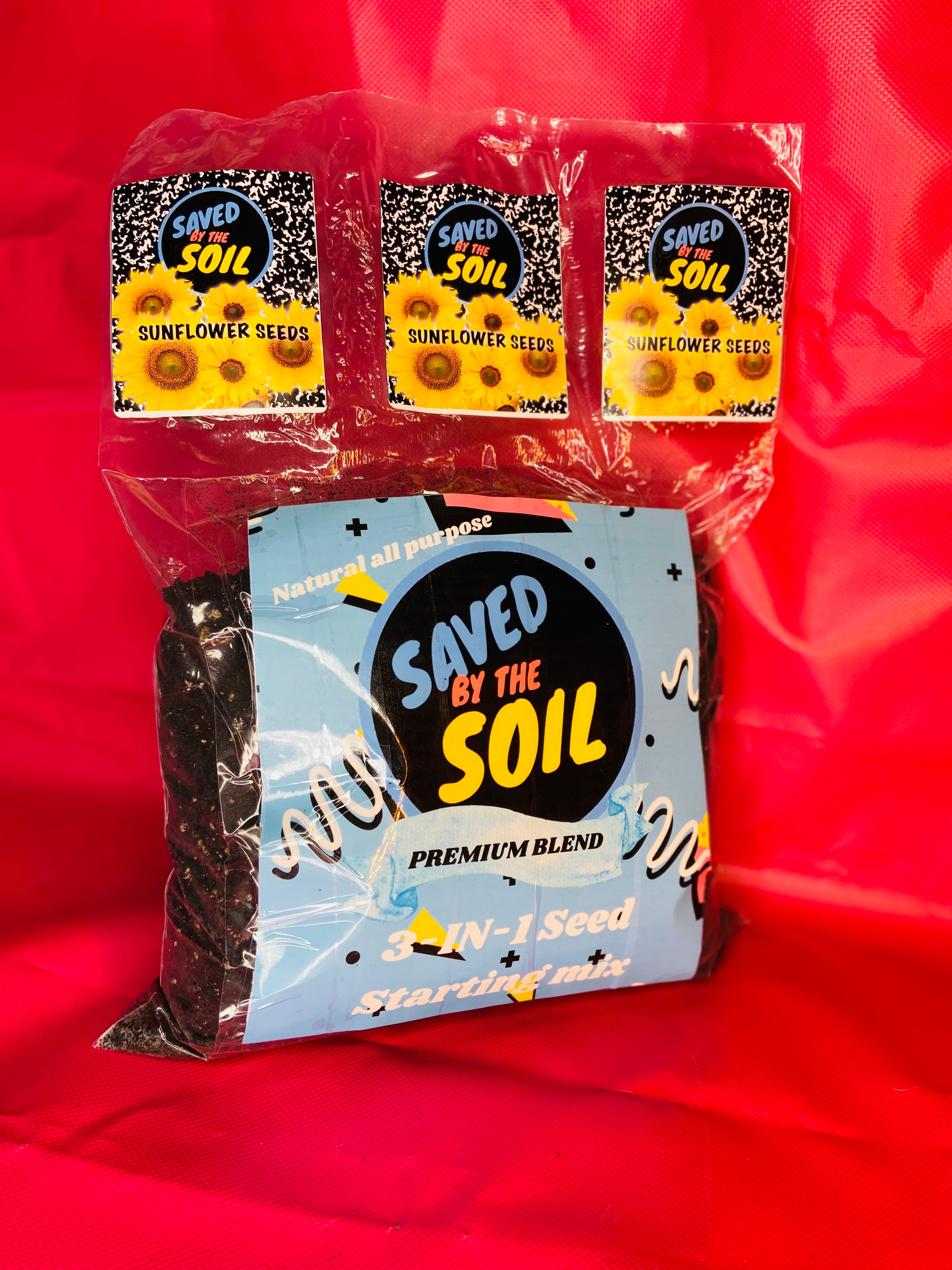 Gardening Soil and Seeds combination